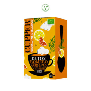 INFUSION DETOX ROMERO CURCUMA - 20 FILTROS
