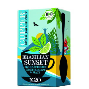 INFUSION BRASIL MATE MENTA - 20 FILTROS