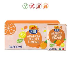 ZUMO DE NARANJA, ZANAHORIA Y LIMON BIO PACK - 3x20
