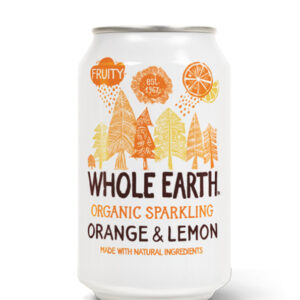 REFRESCO DE NARANJA Y LIMON BIO - 330ML.