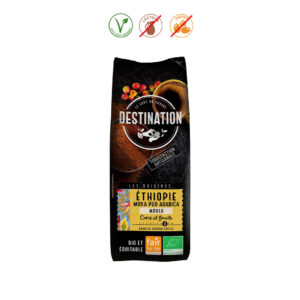 CAFE MOLIDO ETIOPIA MOKA 100% ARABICA (8) BIO - 250GR.