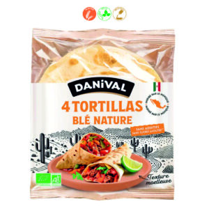 TORTILLAS DE TRIGO 4UD BIO - 300GR.