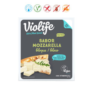 BLOQUE VEGANO PARA PIZZA SABOR MOZZARELLA - 200 GR