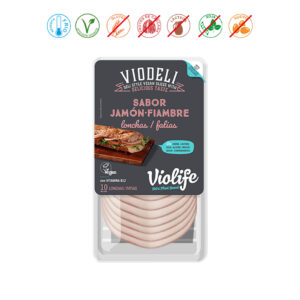 LONCHAS VEGANAS VIODELI SABOR JAMON YORK - 100GR