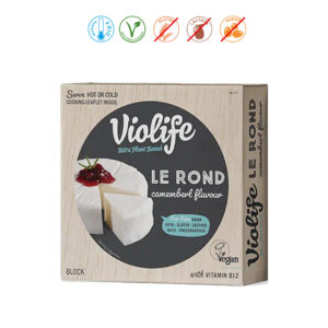 BLOQUE REDONDO VEGANO SABOR CAMEMBERT - 150GR.