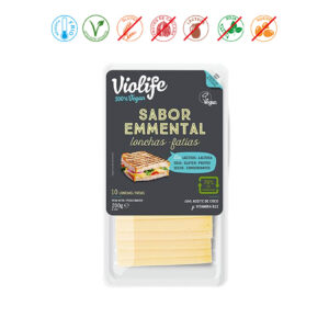 LONCHAS VEGANAS SABOR EMMENTAL - 200GR.