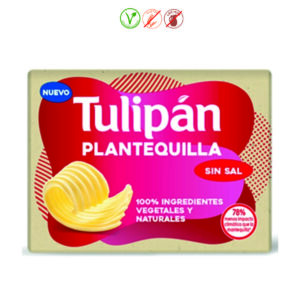 PLANTEQUILLA TULIPAN ENVUELTO SIN SAL - 250GR.