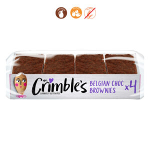 BROWNIE CHOCOLATE BELGA 4UDS - 190GR.