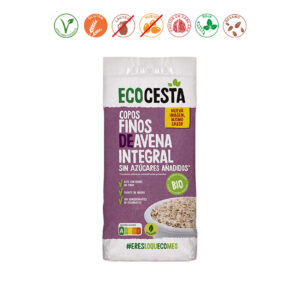 COPOS DE AVENA INTEGRALES SUAVES BIO - 500GR.