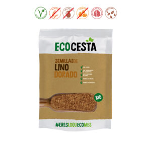 SEMILLAS DE LINO DORADO BIO - 500GR.