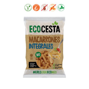 MACARRONES INTEGRALES BIO - 500GR.
