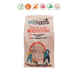 COPOS DE AVENA MULTIFRUTAS - 1KG.