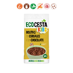 BOLITAS DE CEREALES CON CHOCOLATE BIO - 400GR.