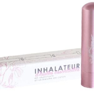 INHALADOR ALUMINIO CON MECHA ALGODON ROSA - 1 UNID