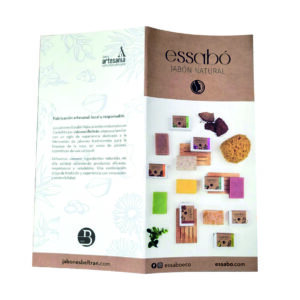 DIPTICO ESSABO JABON NATURAL
