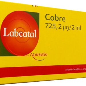 LABCATAL 04 COBRE - 28 AMPOLLAS