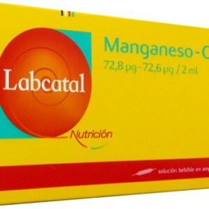 LABCATAL 12 MANGANESO COBRE - 28 AMPOLLAS