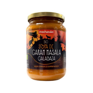 SOPA DE GARAM MASALA CALABAZA BIO - 360GR.