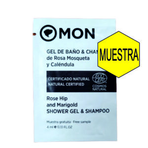 MUESTRA MD12909 GEL CHAMPU ROSA MOSQUETA ECOCE