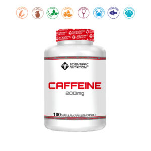CAFFEINE 200MG - 100 CAPSULAS