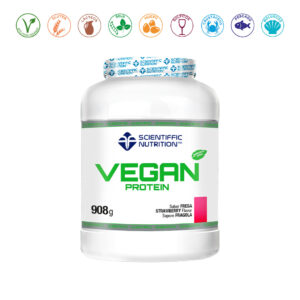 VEGAN PROTEIN FRESA NATA - 908GR.
