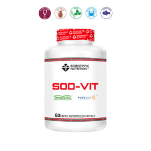 SOD-VIT (TETRASOD + VIT C) - 60 CAPSULAS