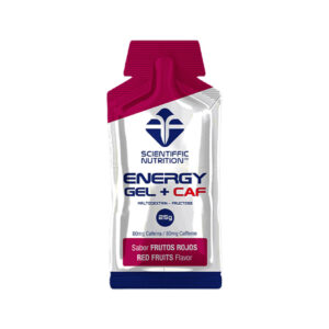 GEL ENERGY + CAF FRUTOS ROJOS - 18X25GR.