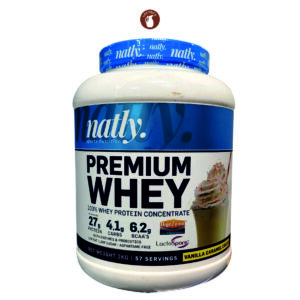 PREMIUM WHEY VAINILLA CARAMELO - 2KG.