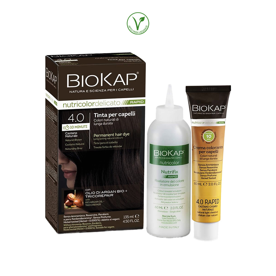 TINTE RAPIDO 1.0 NEGRO NATURAL - 135ML.