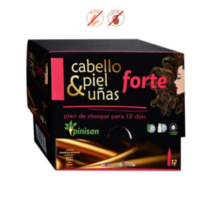CABELLO PIEL Y UÑAS FORTE - 12 VIALES