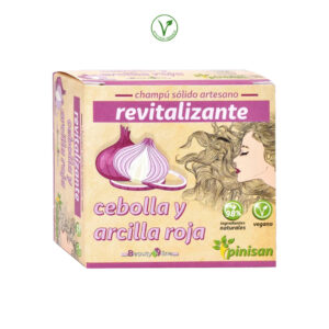 CHAMPU SOLIDO CEBOLLA Y ARCILLA ROJA - 1 PASTILLA