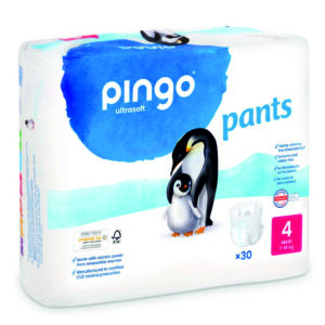 BRAGUITAS ECOLÓGICAS TALLA 4 - 30 UDS.