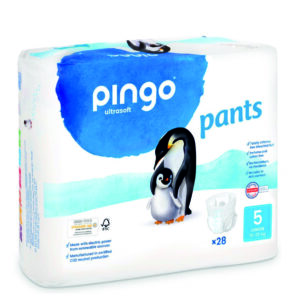 BRAGUITAS ECOLÓGICAS TALLA 5 - 28 UDS.