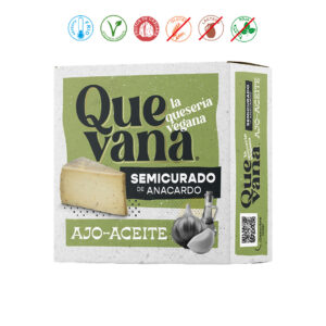 QUESO VEGANO ANACARDOS AJO Y OLIVA - 160GR.