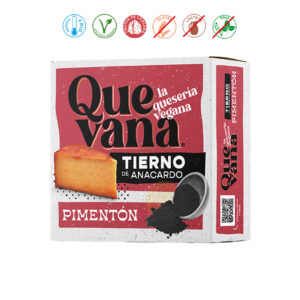 QUESO VEGANO ANACARDOS PIMENTON - 180GR.