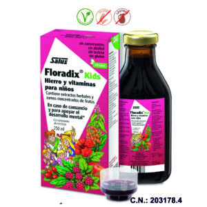 FLORADIX KIDS (FRAMBUESA) - 250ML.