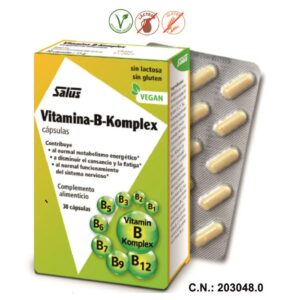 VITAMINA B KOMPLEX - 30 CAPSULAS