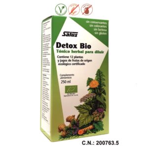 DETOX BIO TONICO HERBAL - 250ML.