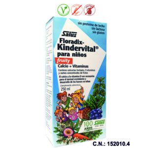 FLORADIX KINDERVITAL PARA NIÑOS - 250ML.
