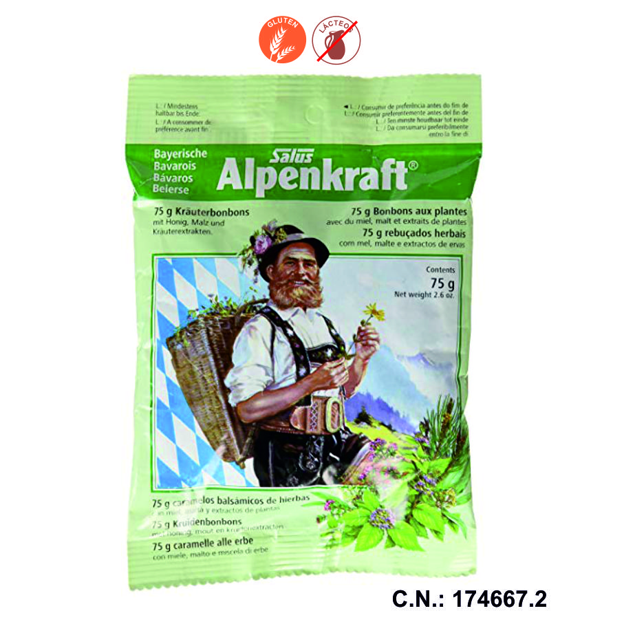 ALPENKRAFT CARAMELOS - 75GR.