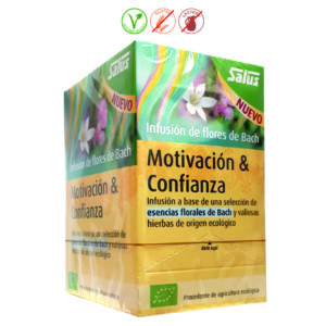 INFUSION BIO FLORES BACH MOTIVACION Y CONFIANZA -