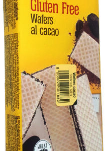 WAFELS AL CACAO SIN GLUTEN - 125GR.