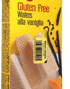 WAFELS ALLA VAINIGLIA SIN GLUTEN - 125GR.