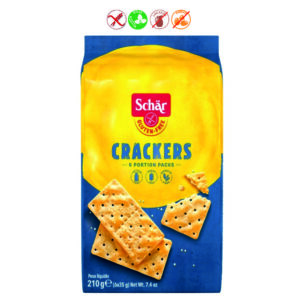 CRACKERS SIN GLUTEN - 210GR.