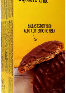 GALLETAS DIGESTIVE CHOC SIN GLUTEN - 150GR.