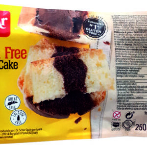 MARBLE CAKE CACAO VAINILLA SIN GLUTEN - 250GR.