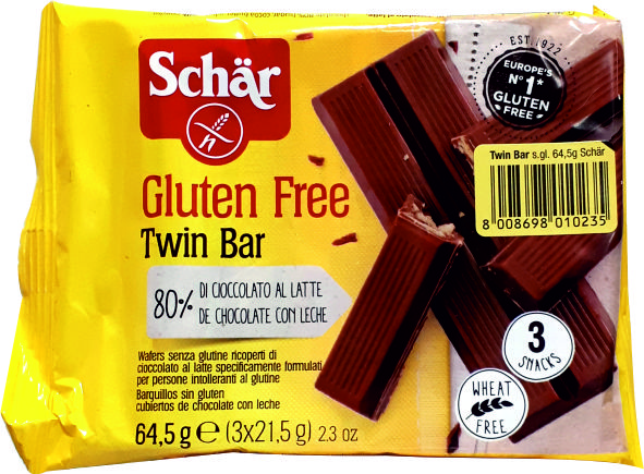 TWIN BAR SIN GLUTEN - 64,5GR.