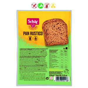 PAN RUSTICO SIN GLUTEN - 250GR