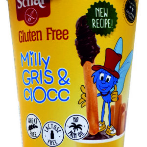 MILLY GRIS & CIOCC SIN GLUTEN - 52GR.