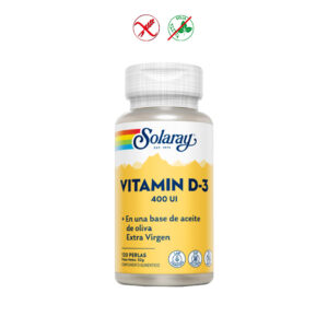 VITAMINA D3 400UI - 120 PERLAS